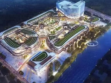中际自然能服务泰州凤栖奥特莱斯项目安装进行中